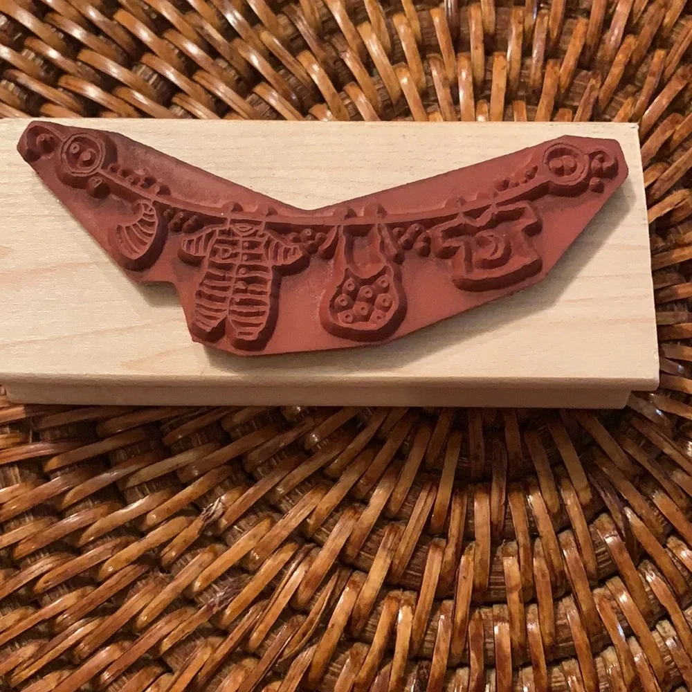 3 for $15 💥 Set of 2 Rubber Stamps Baby
